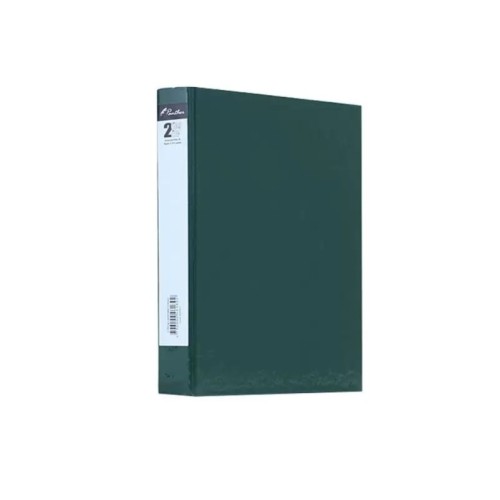 Slim 2ring binder lami- dark green