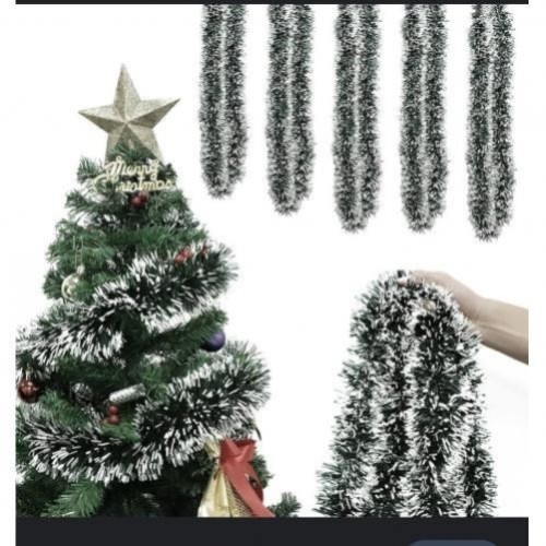 Christmas Deco - Green Tinsel