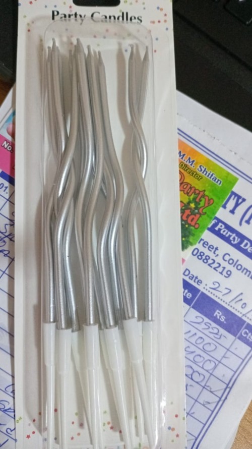 Spiral Candle Box 12 pcs