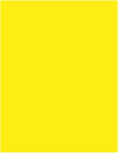 Color A4 Sheet - Yellow