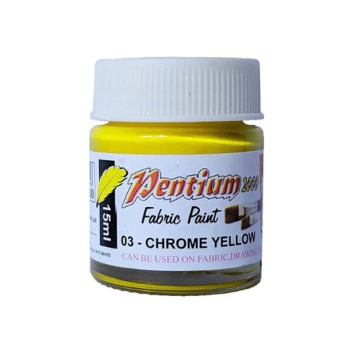 Pentium Fabric Paint Gold/ Silver