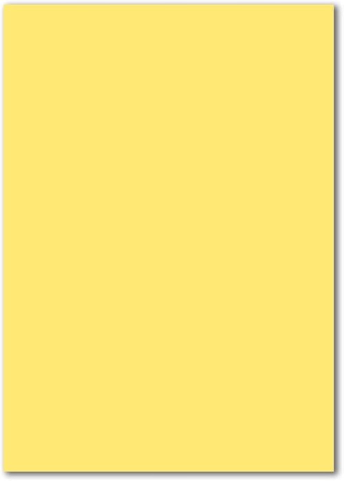 Color A4 Sheet - Lemon
