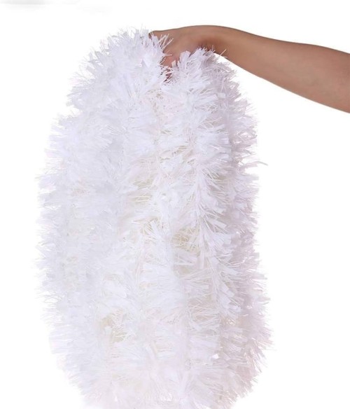 Christmas Deco - Snow White Tinsel