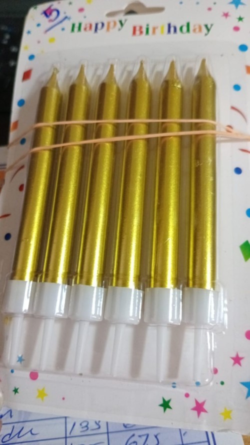 Candle Gold Shine
