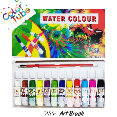Water Colour Tube - 12 Color ( 6ml )