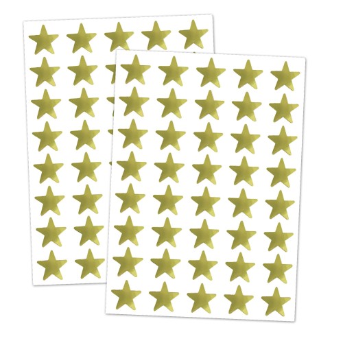 Star Stickers Card