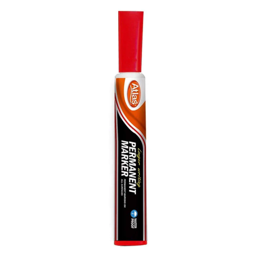 Atlas Permanent Marker - Red