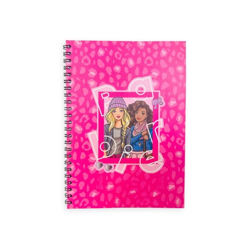 Barbie cold weather-(ss) A5 Ruled- 100pgs