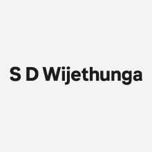 S D Wijethunga