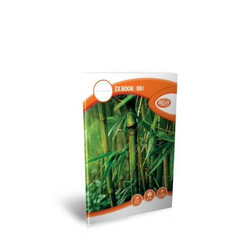Atlas Pra A5 1" Single Ruled - 80pg