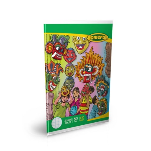 Homerun A5 Square - 80pg