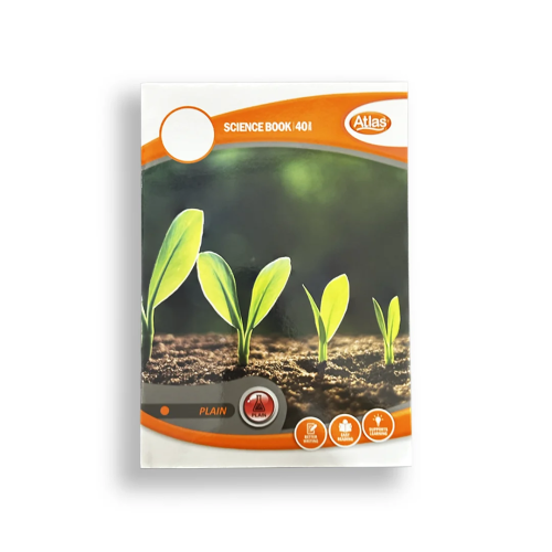 Atlas Science Plain Book - 80pg