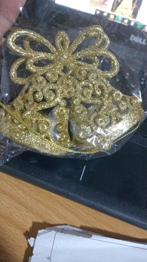 Christmas Deco - Glitter Bell