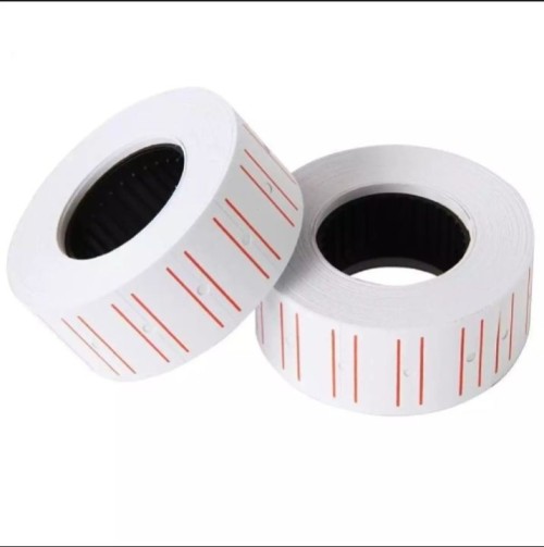 Price Tag Roll - White