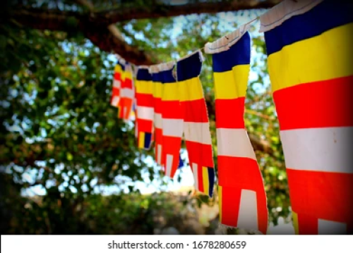 Buddhist Flag Large
