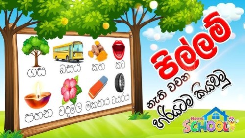කියවීම් ලිවීම් වැඩපොත පිල්ලම් නැති - B.R.Alwis