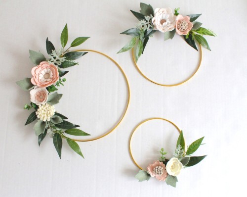 Flower Ring - Wall Deco