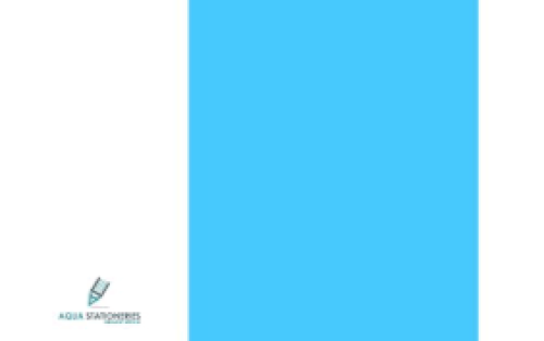 Color A4 Sheet - Turquise