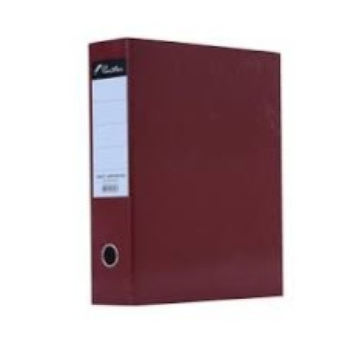 Box file 75mm lami-dark maroon