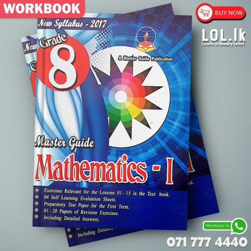 Master Guide - Grade 8 Mathematics -I -E/M