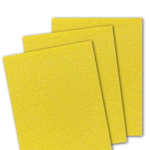 Glitter Sheet - Yellow