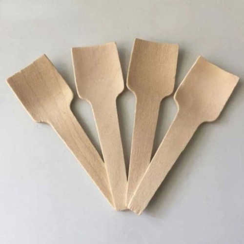 Disposable Wooden Yoghurt Spoon