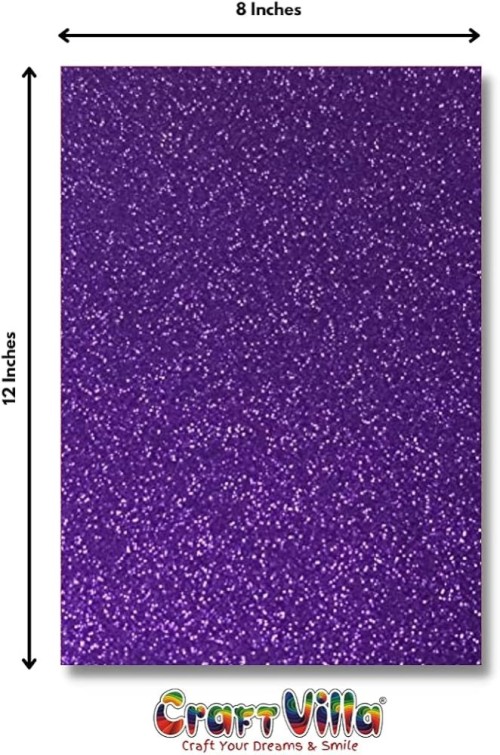 Glitter Sheet - Purple