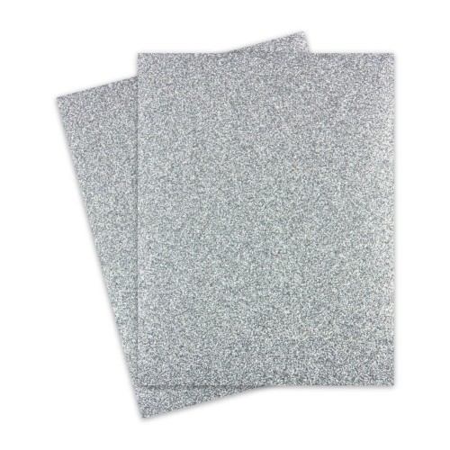 Glitter Sheet - Silver