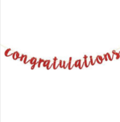 Congratulations Banner