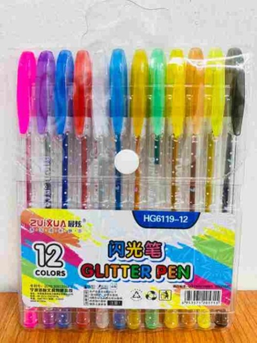 HG Glitter Pen 12