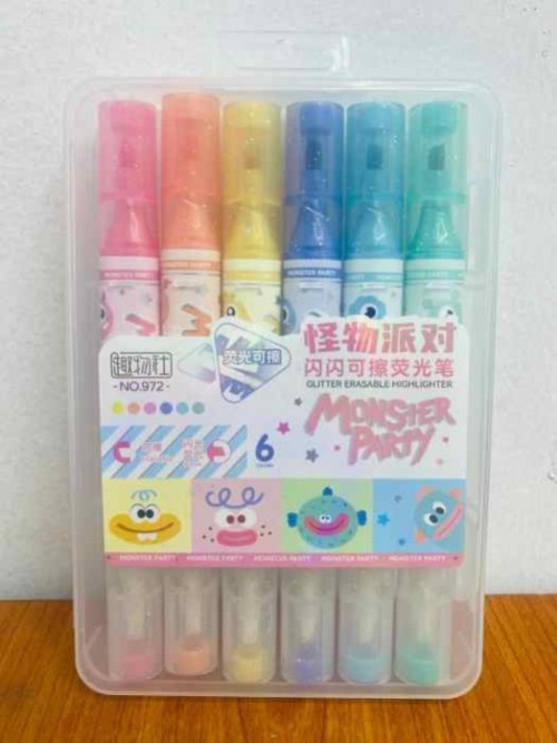 Glitter Erasable Highlighter