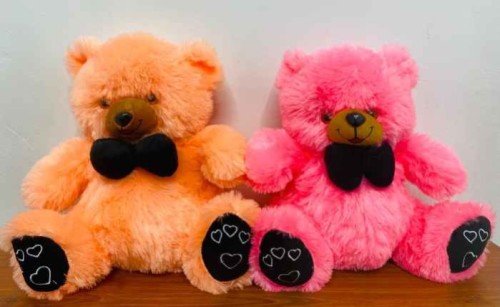 Teddy Bear - Black Heart Foot