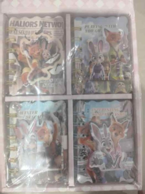 Note Book(Fox & Rabbit) Design