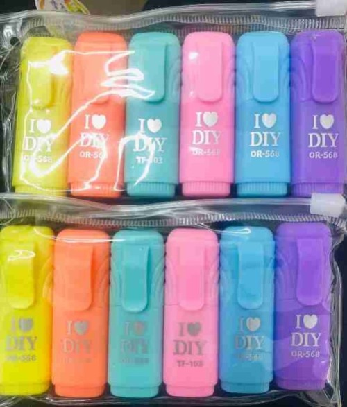 Highlighter 6 Colours