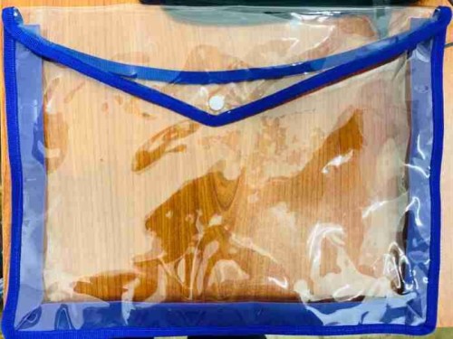 Button Clear Bag