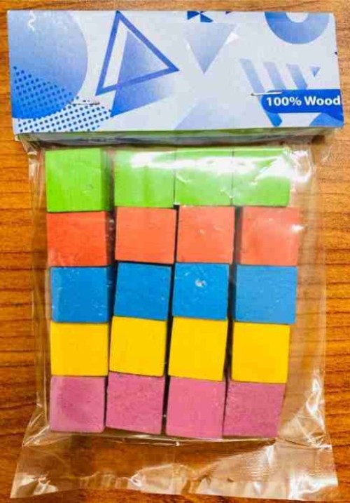 Wooden Counting Cubes