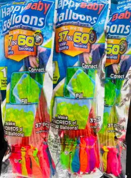 37 pcs Water Balloon Pack