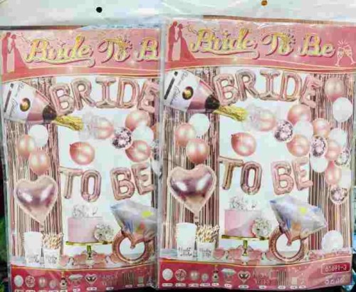 Bride To Be Party Balloon Pack
