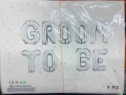 Groom To Be Foil Balloon