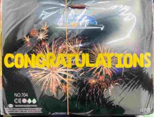 Congratulations Foil Banner