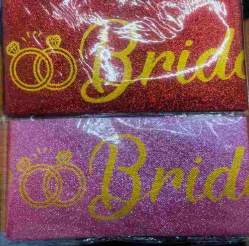 Bride To Be Glitter Sash