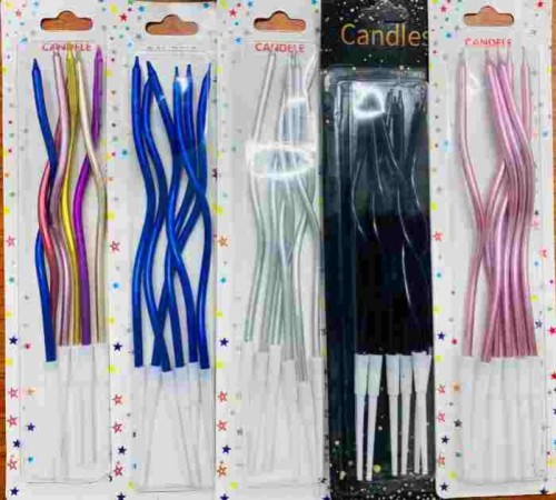 Spiral Candle Box 6 pcs