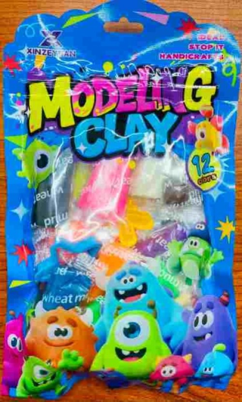 Modeling Clay Packet 12 Colors