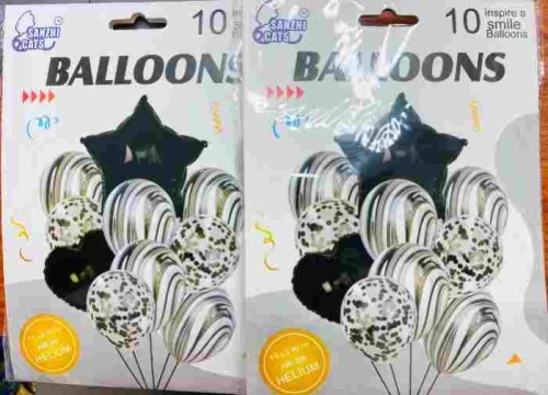 10 pcs Balloon Set
