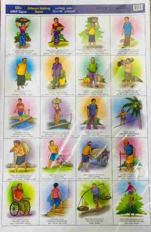 Pinthura Kola - Different Walking Styles