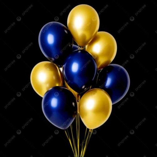 Mixed Metallic Colour Balloon Packet